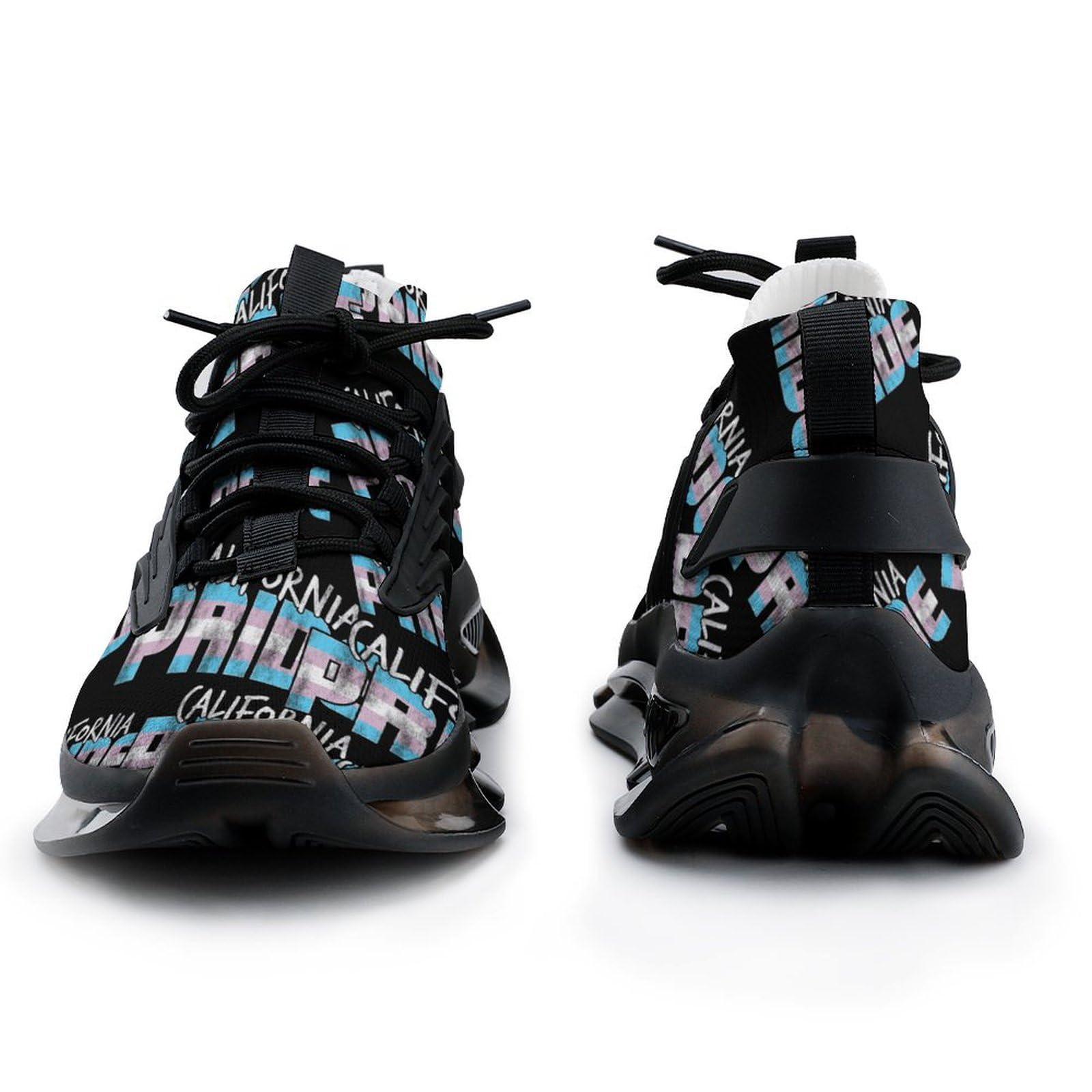 California Pride Transgender Flag Lightweight Women's Sneakers Running Tennis Shoes Walking Sportswear Gym Travel