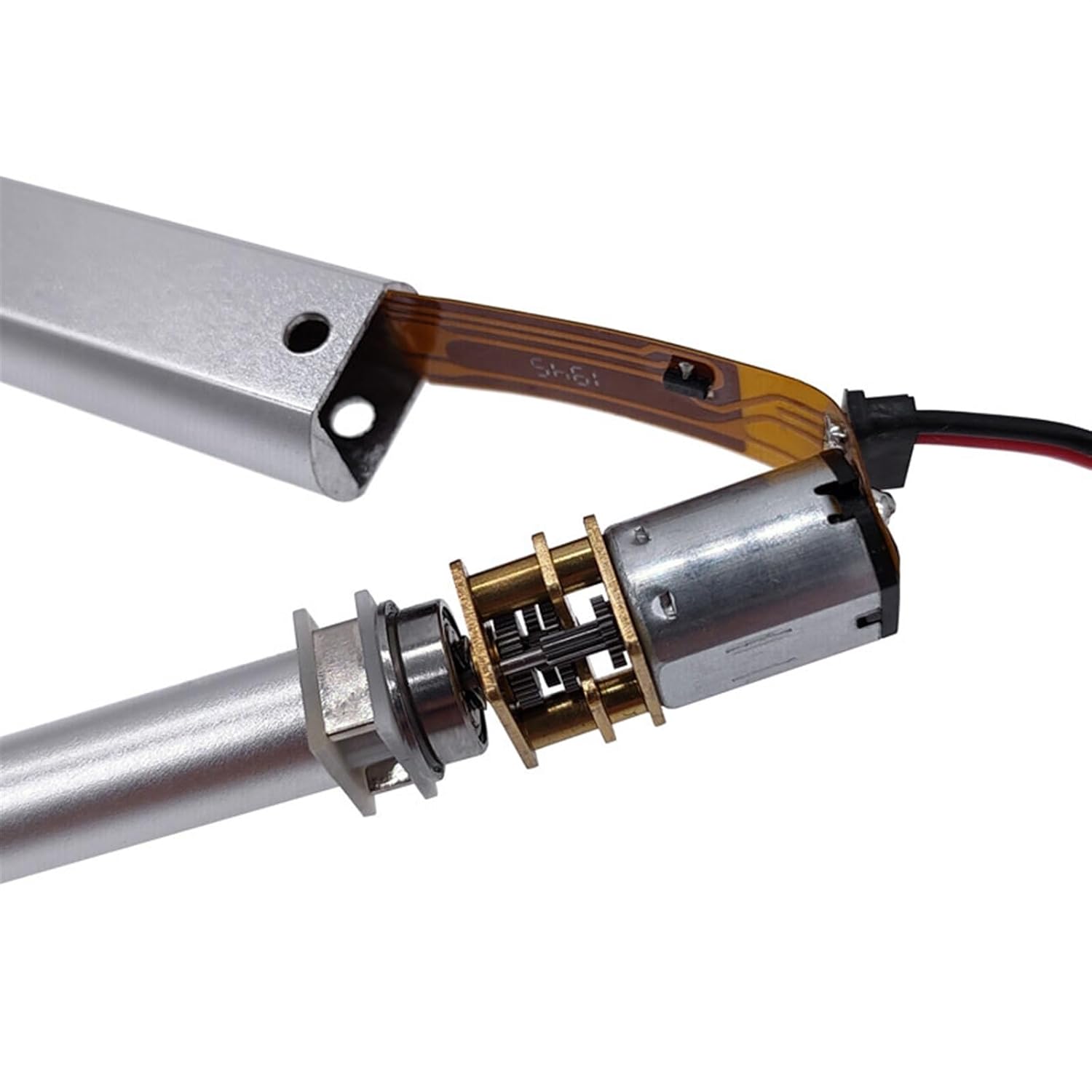 1pc 30mm 50mm Stroke Electric Linear Actuator DC 12V Linear Actuator Motor 30N/60N/100N Linear Motor Controller(12V-50mm-100N)