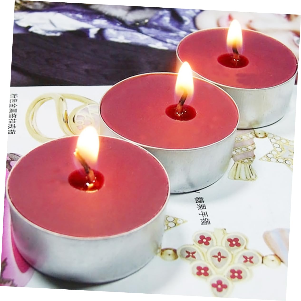 PRETYZOOM 10-Pack Led Tea Lights Flicker- Soft Glow for Wedding Birthday Decor 1-1.5h Long Burn Time Energy-Saving Party Candles