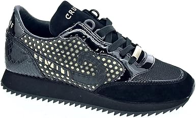 Cruyff Parkrunner Perfo zwart goud sneakers dames : Amazon.fr: Chaussures  et Sacs