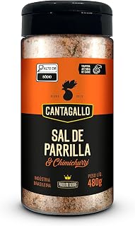 CANTAGALLO SAL DE PARRILLA E CHIMICHURRI - POTE 480g