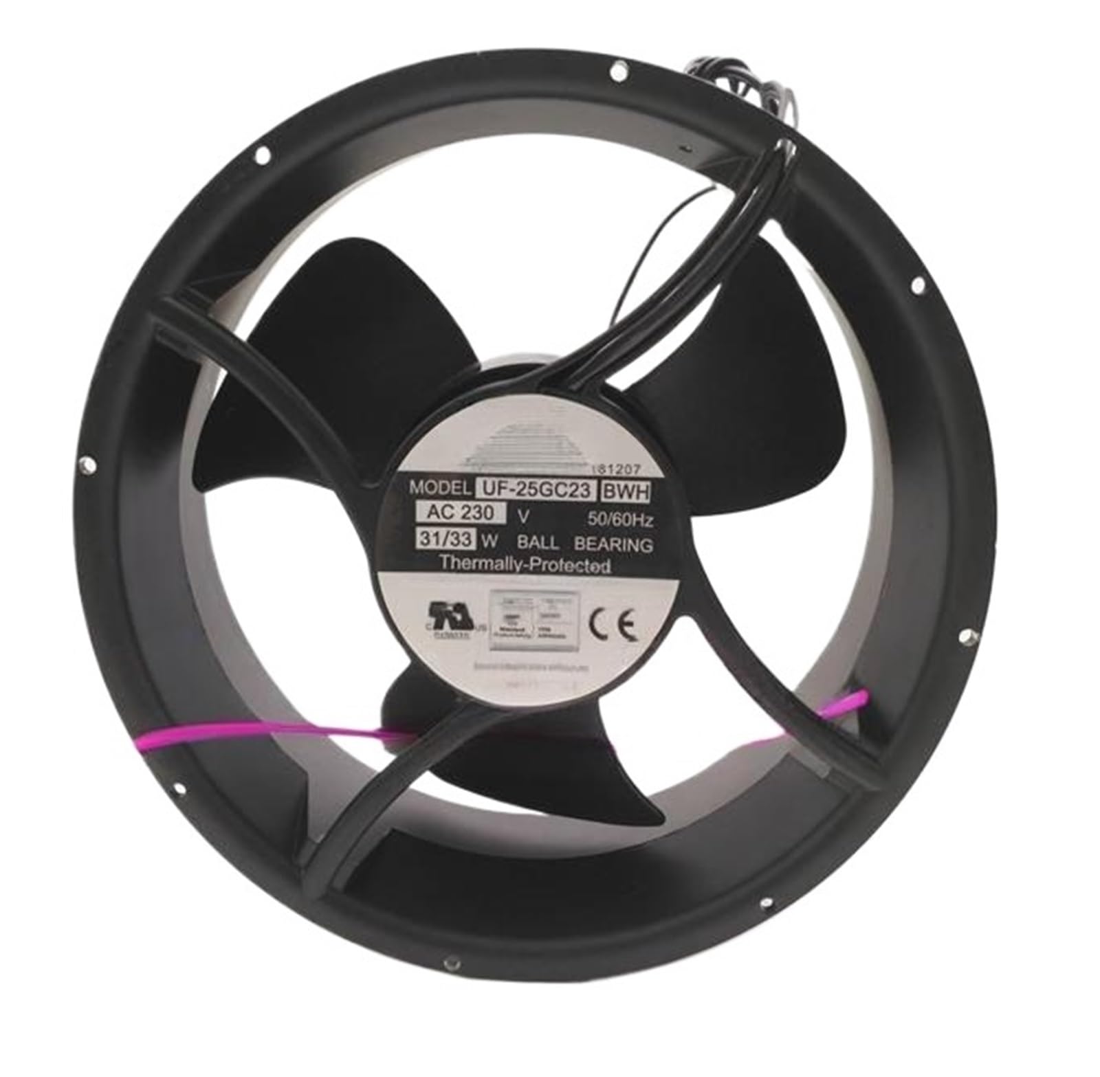 Ventilateur UF-25GC23BWH AC230V pour rafraîchir agréablement votre atelier
