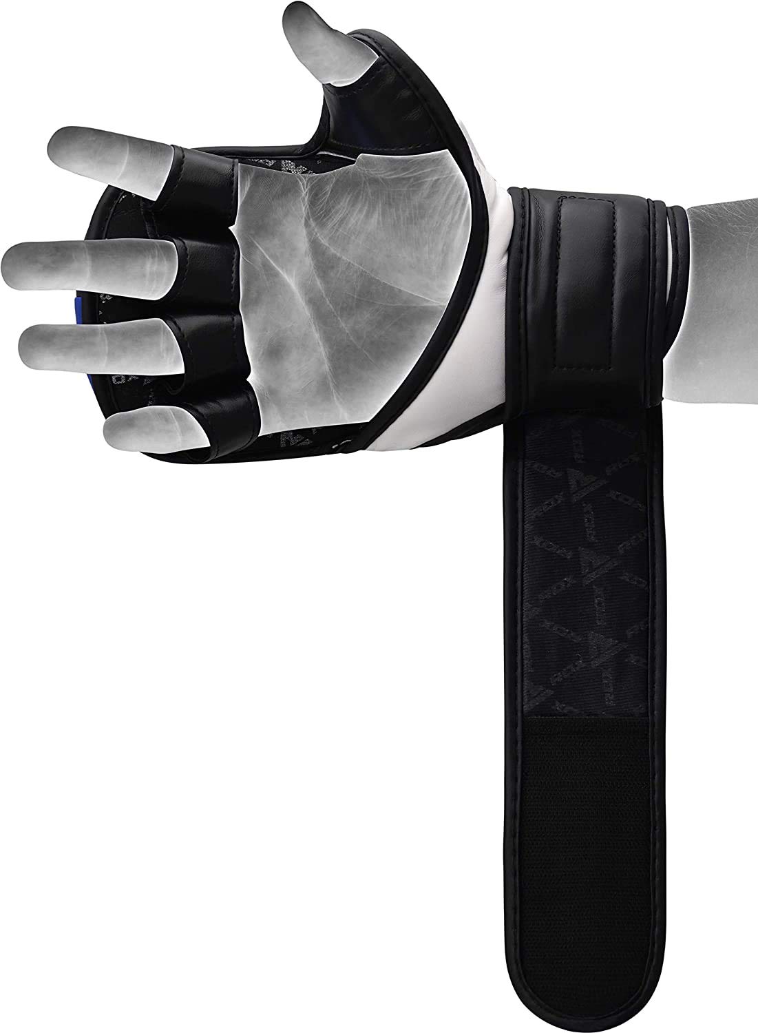 RDX Guantes Maya Cuero Entrenamiento MMA Muay Thai Kick Boxing