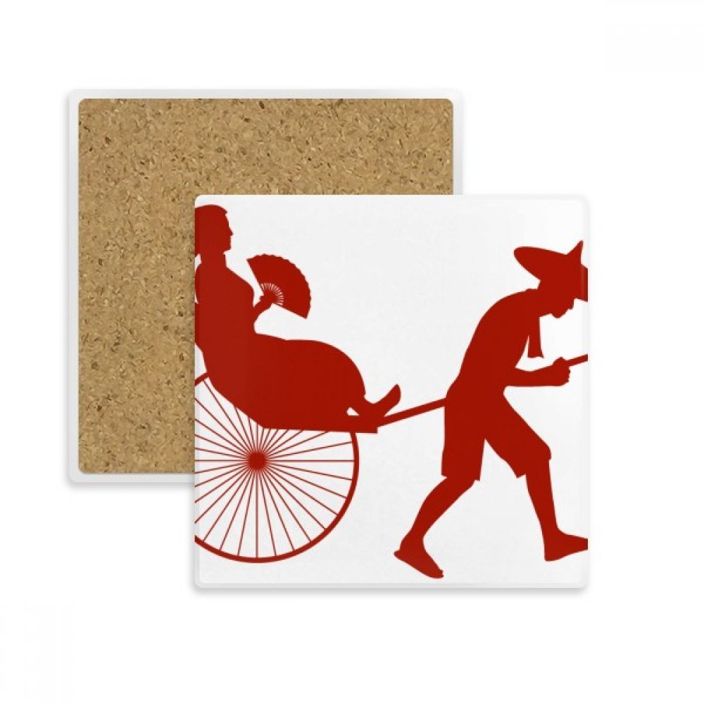 Coaster touk-touk en pierre absorbante pour vos pauses café et apéritifs