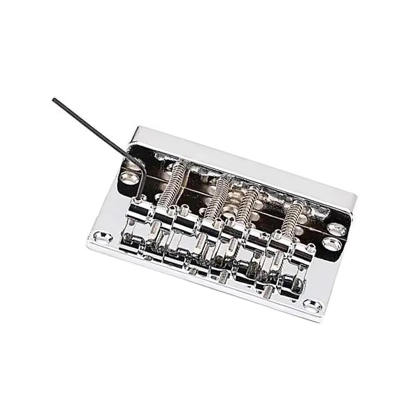 Profesjonalny Mostek Gitarowy 4 Strunowy Mostek Do Gitary/basu Ze Stopu Cynku Do Instrumentów Elektroakustycznych