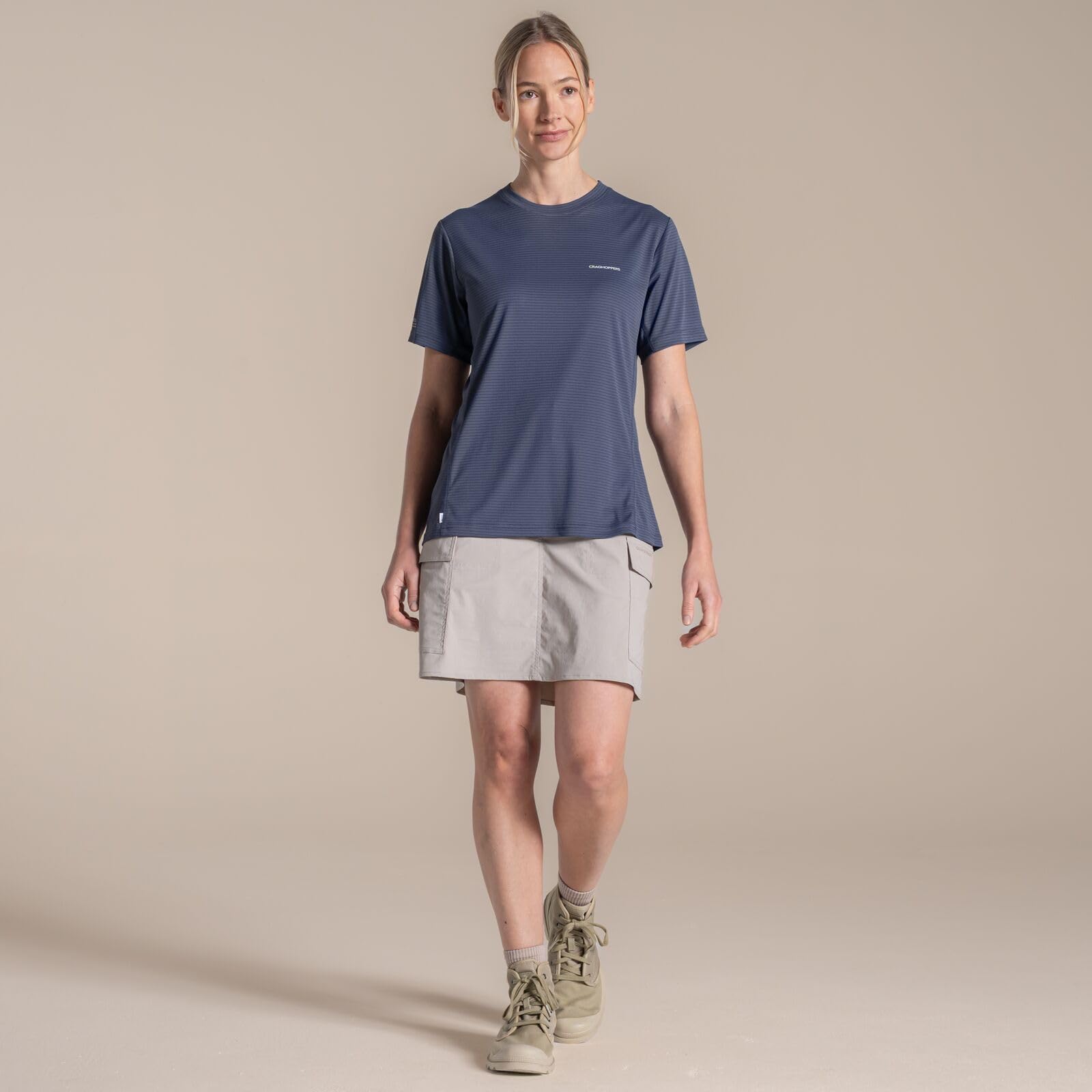 NosiLife Solar Shield+ - Maglietta a maniche corte da donna