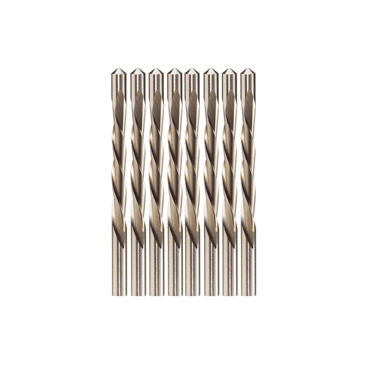 GP8 Cutting Drywall Tools,1/8 Inch Drywall Guidepoint Cutting Bits for RotoZip Spiral Saw (8 Pack), Drywall Router Bits for Roto Tool