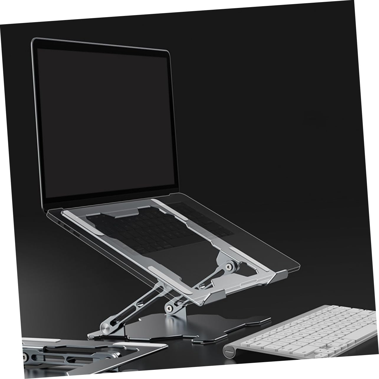 Support Réglable Pliable en Alliage D’aluminium pour Ordinateur Portable