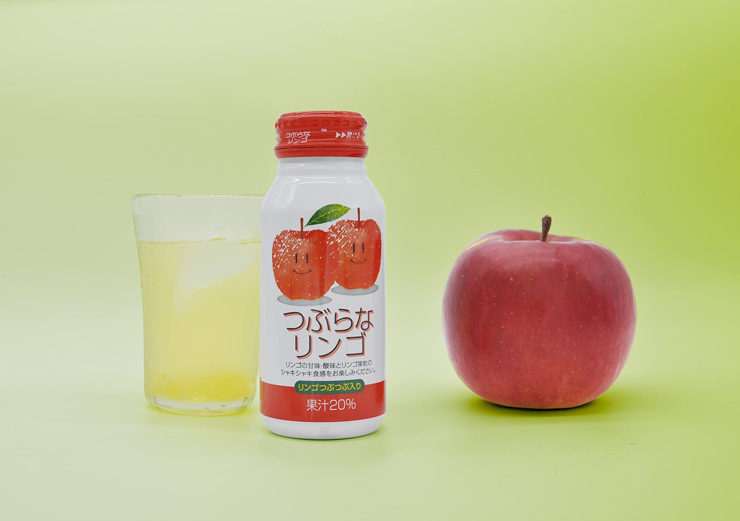 Amazon.co.jp: ジェイエイフーズおおいた つぶらなリンゴ 190g×30本