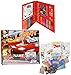Produktbild alles-meine.de GmbH 200 TLG. Set: XXL Stifte-Koffer - Cars - Lightning McQueen incl. Namen - Malkoffer mit Stiften + Öl Pastellkreide + Sticker + Wachsmal Farben - Kinder Bas..