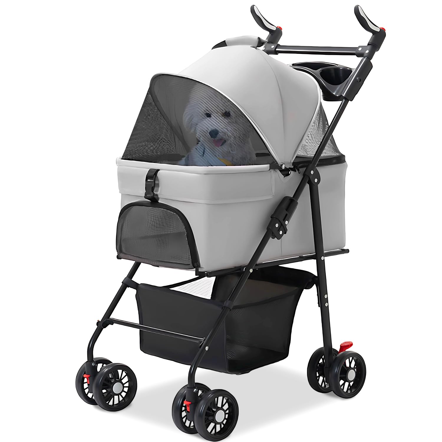 Amazon.co.jp: OXSITO ペットカート 分離型 多頭の小型犬&猫 中型犬一