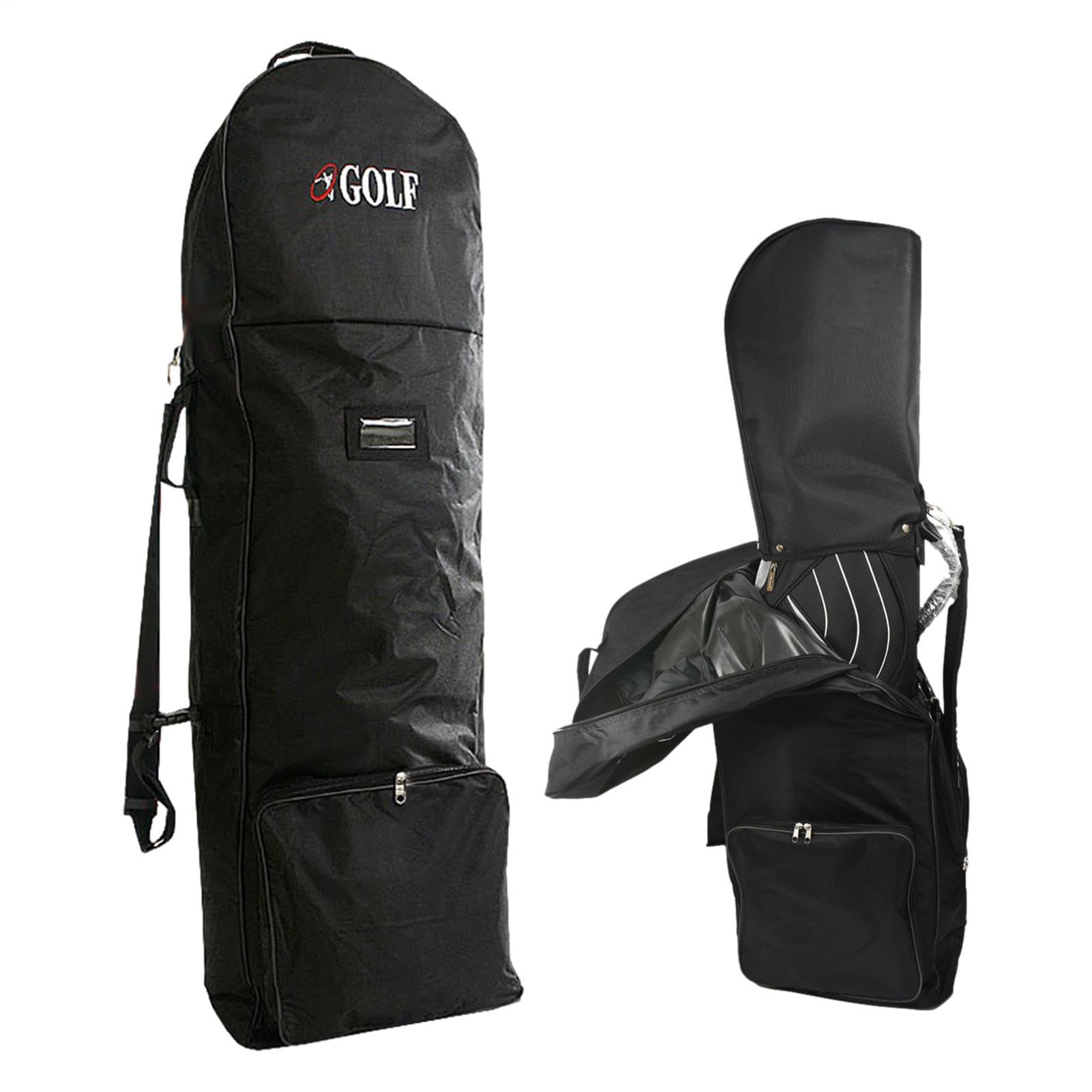 Golf Reisetasche - Golf Club Travel Carry Cover Aufbewahrungstasche | Verstellbarer Schultergurt | Golfflugbeutel mit n für U -Bahn -Shuttle -Flugflugzeuge