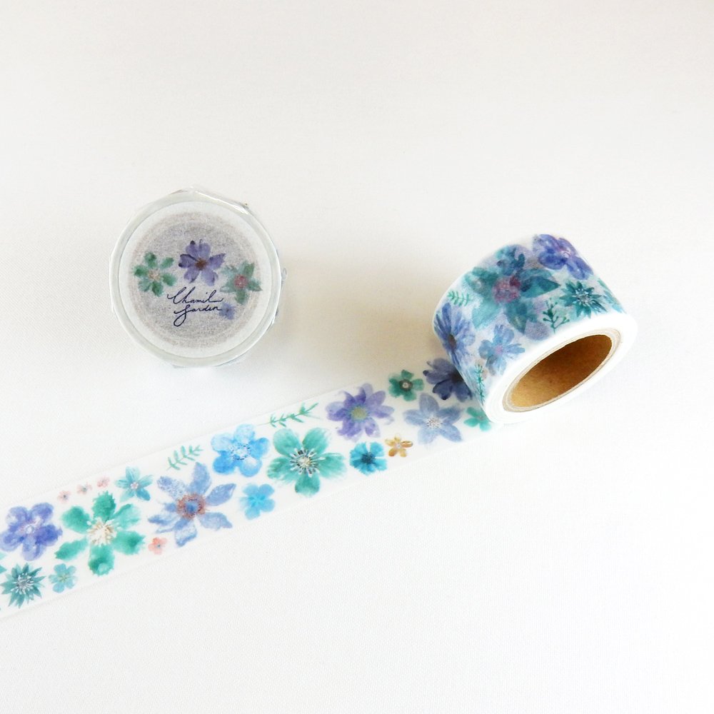 Amazon.co.jp: 小径文化 x 夏米花園 Vol.7 マスキングテープ 30mm x