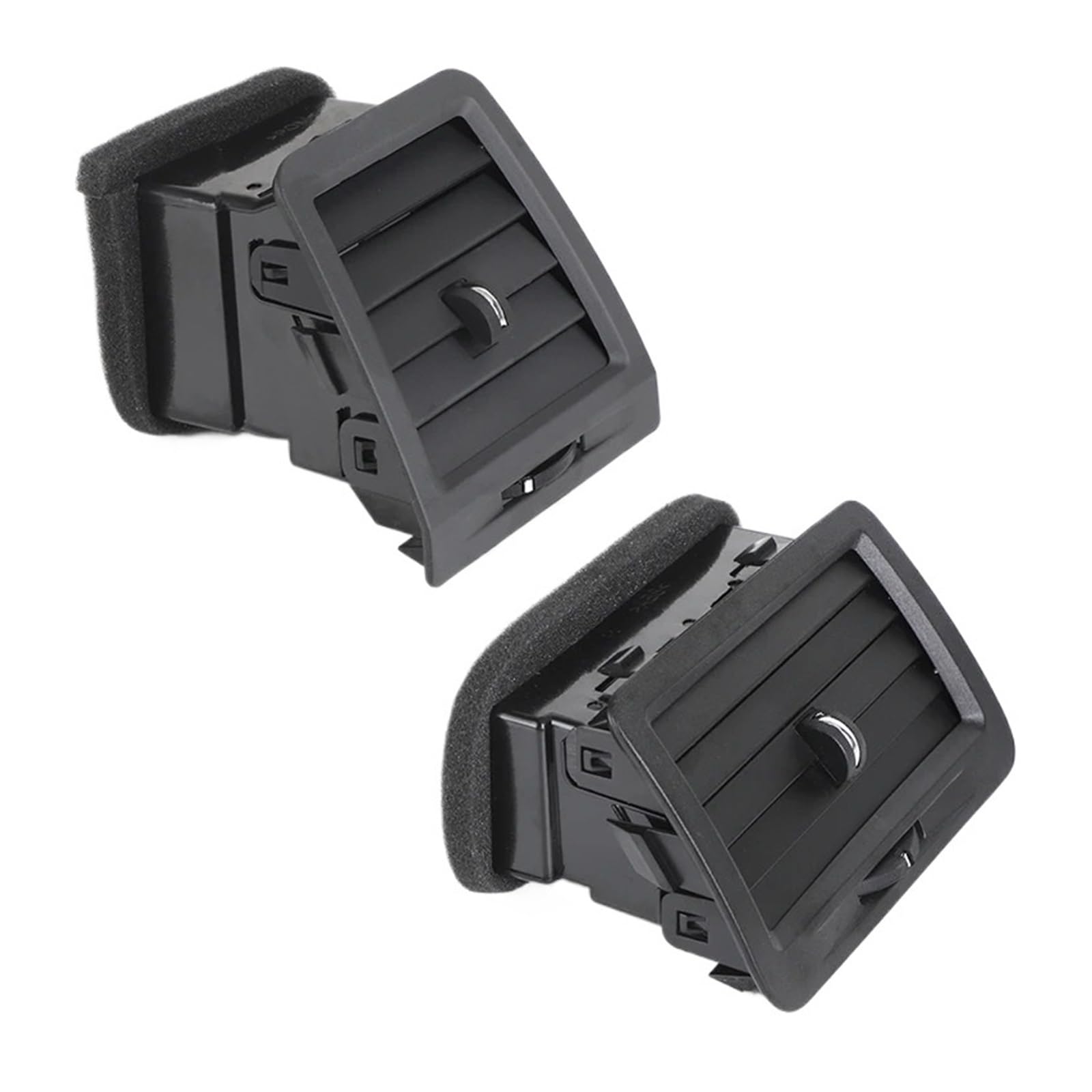 Sauanmnktp 2Pcs Left Right Universal Car Air Vents For Dodge For Challenger 2008-2014 Heat & Ac Outlet Vent Left/Right Side Oem 1Ql41xdvaa 1Nf052dvab Adjustable Air Vent Louvers