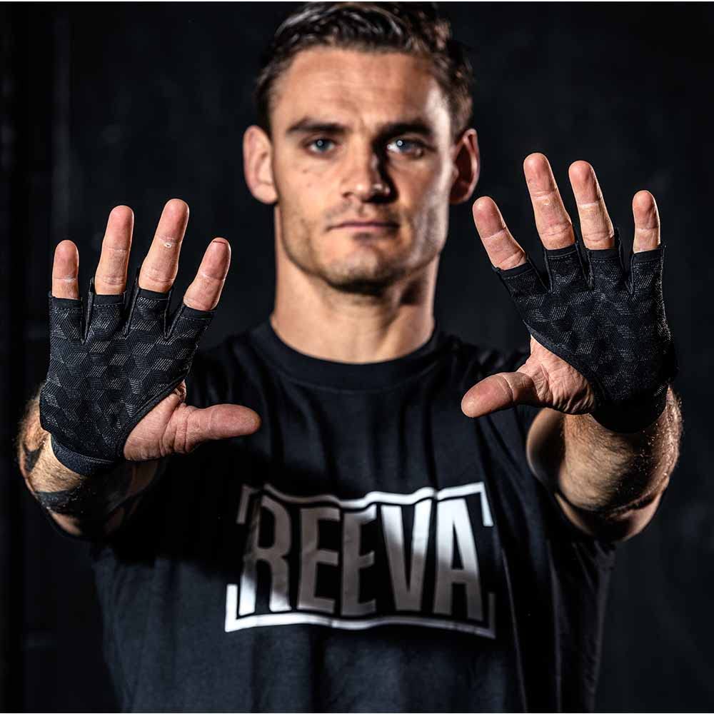 Reeva Rękawiczki sportowe 2.0 dla mężczyzn i kobiet | rękawiczki do crossfitu, siły, fitnessu i kulturystyki XS