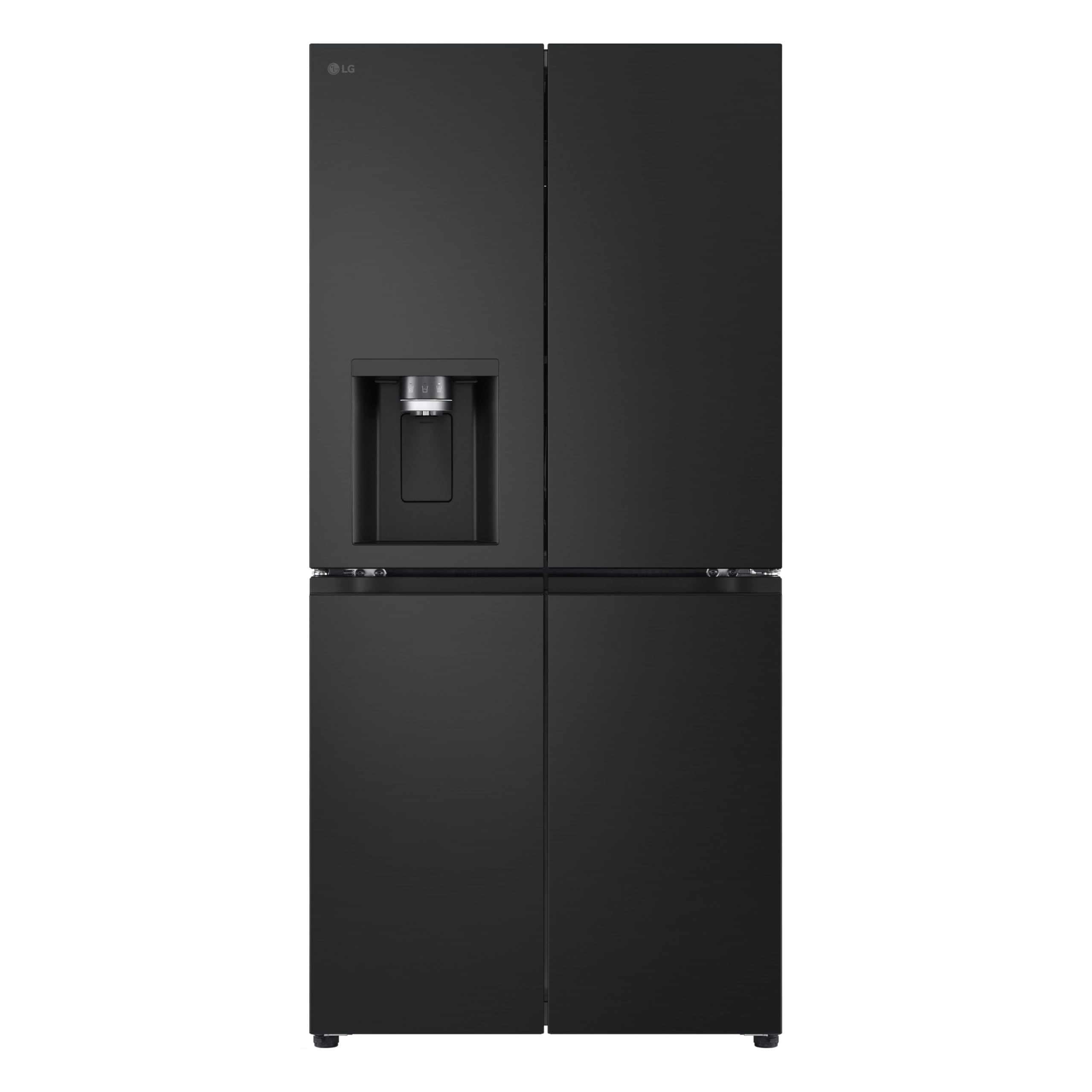 LG GML861EPPE SLIM Side-by-Side Kühlschrank mit Gefrierfach (506 L, Energieklasse E) mit Eis- und Wasserspender, UVNano, Total No Frost, Silber