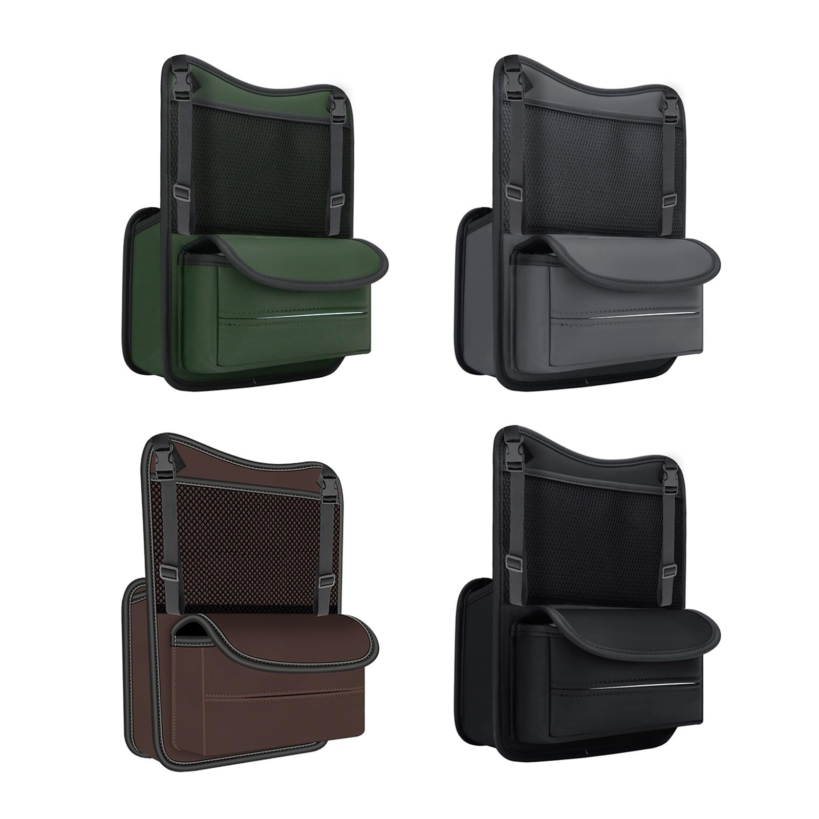 GRABLOOM Car Organizers Versatile Storage Car Mesh Storage Pouch Organizers Net Bag for Handbag Tissue & Bottle Car Mesh Organizers Auto Interior Organizers Middle Storage Bag Car