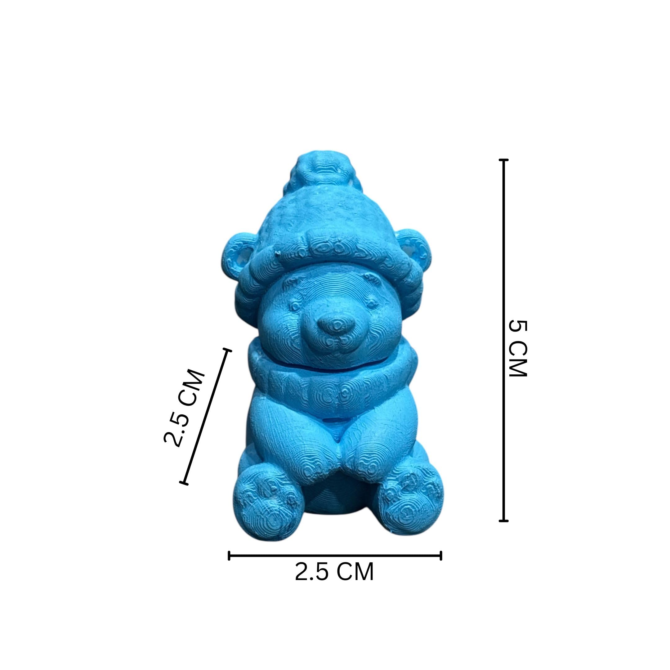 QUANTUM LEGENDS Car Dashboard Accessories Cute Teddy Bear Figure Figurines (5) 1