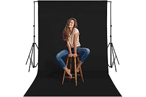 Black Backdrop Cloth for Photography