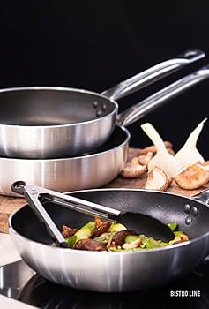 Elo Frying pan Bistro-Line Flat Ø24 cm, Aluminium Silver