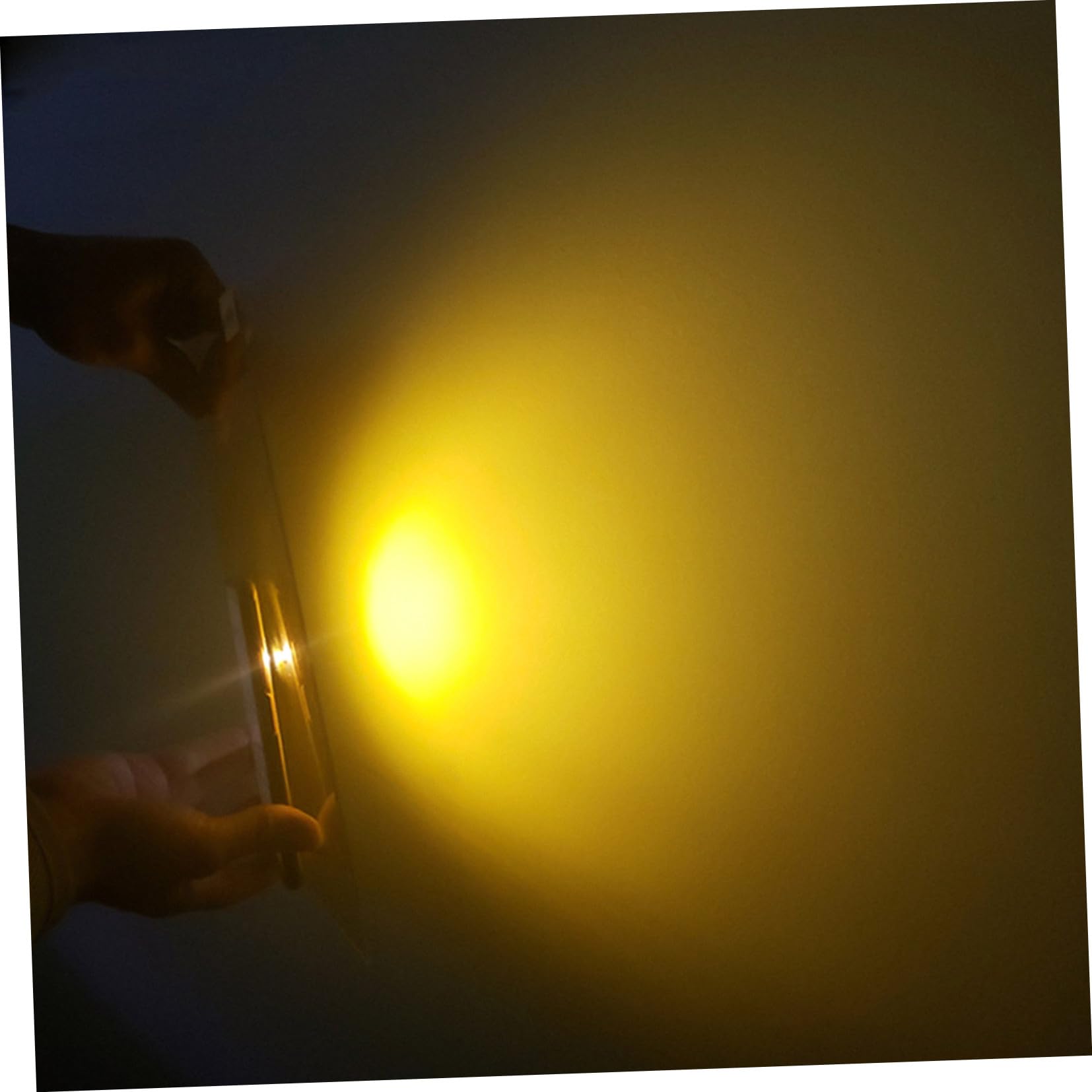 Mikikit Filtro De Gel De Iluminación Superposiciones De Corrección De Color Láminas De Plástico Transparente Atmósfera De Luz De Puesta De Sol para Escenario De Video De Película Amarillo