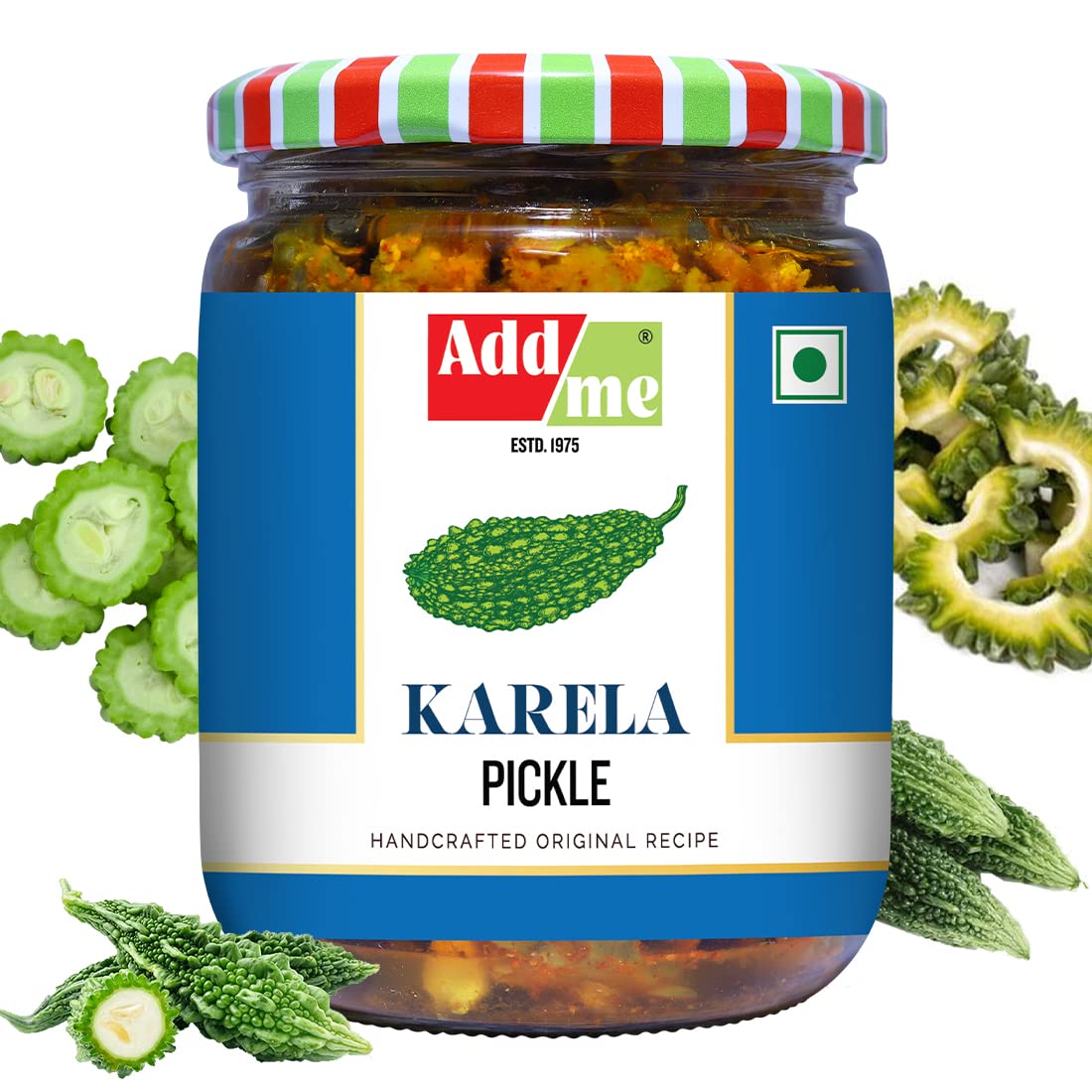 Add me Bitter Gourd Karela Achar Homemade Very Less Mustard Oil 500gm Pickles Glass Pack (B089P4DYBK) Amazon Price History, Amazon Price Tracker