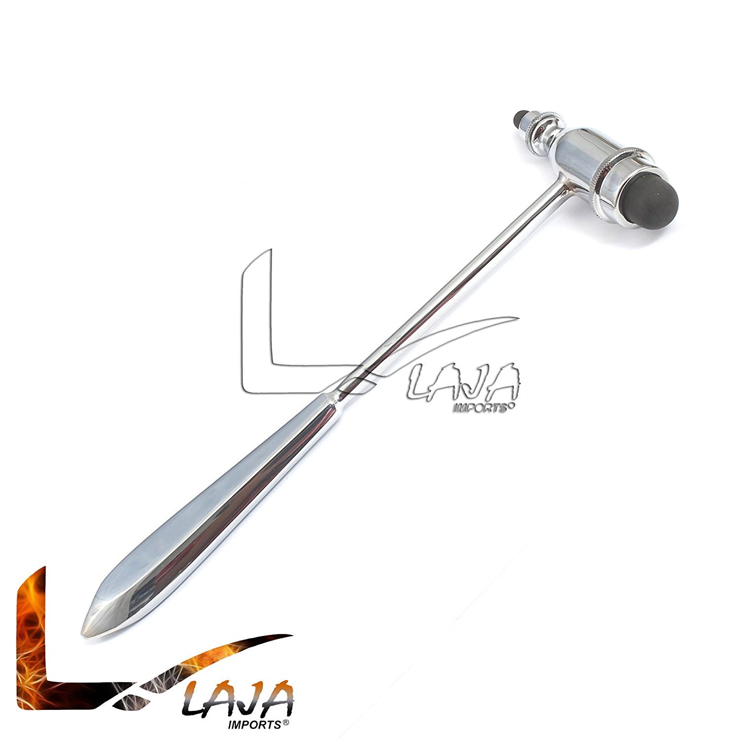 LAJA IMPORTS BUCK NEUROLOGICAL HAMMER: WITH TELESCOPING HANDLE 4 AND ONE HALF
