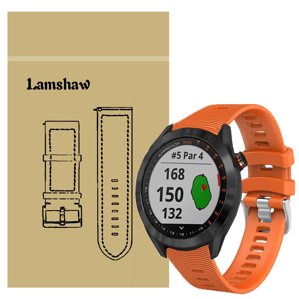 Amazon.co.jp: Lamshaw Garmin Approach S40 バンド, Quick Release