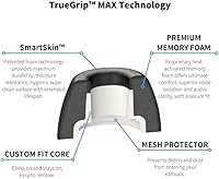 Vista 8 de Comply TrueGrip MAX Puntas de repuesto de espuma viscoelástica prémium para Apple AirPods Pro 1 y 2 Comodidad de larga duración, máxima
