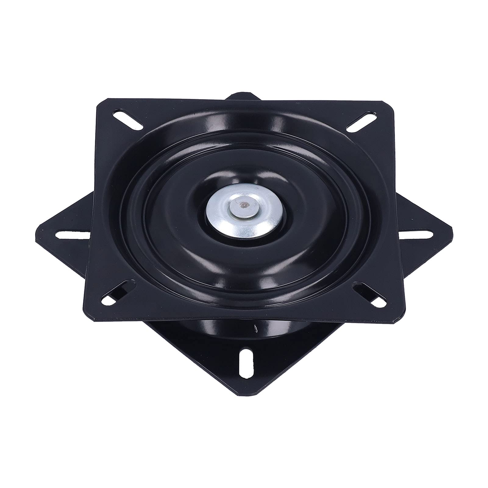 6.3 X 0.8in Square Turntable Bearing Plate Swivel Base 360°Seat Swivel Square Swivel Stand Heavy Duty Stool Swivel Replacement for Bar Stool Chair Boat Seat