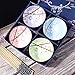 Cerficer Ceramic Rice Bowls and Chopsticks Sushi Bowl Set of 4 for Rice, Soups, Cereals