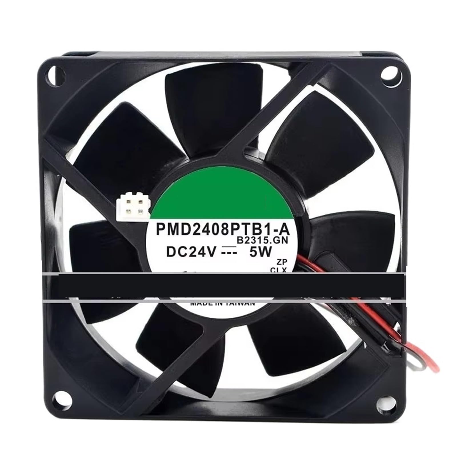 GJEXXPTST 80 * 25MM 24V 5.0W 8CM PMD2408PTB1-A 2-Wire Cooling Fan(2wire A1)