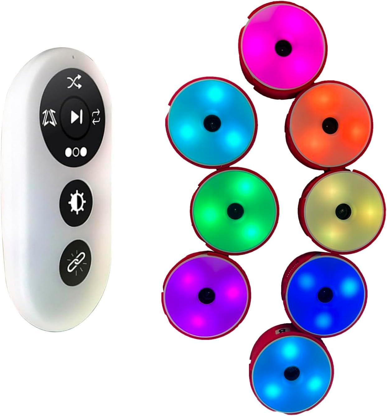Response Agility Training Lights for Kids Physical Training, Control Light Control with Remote Control (8)