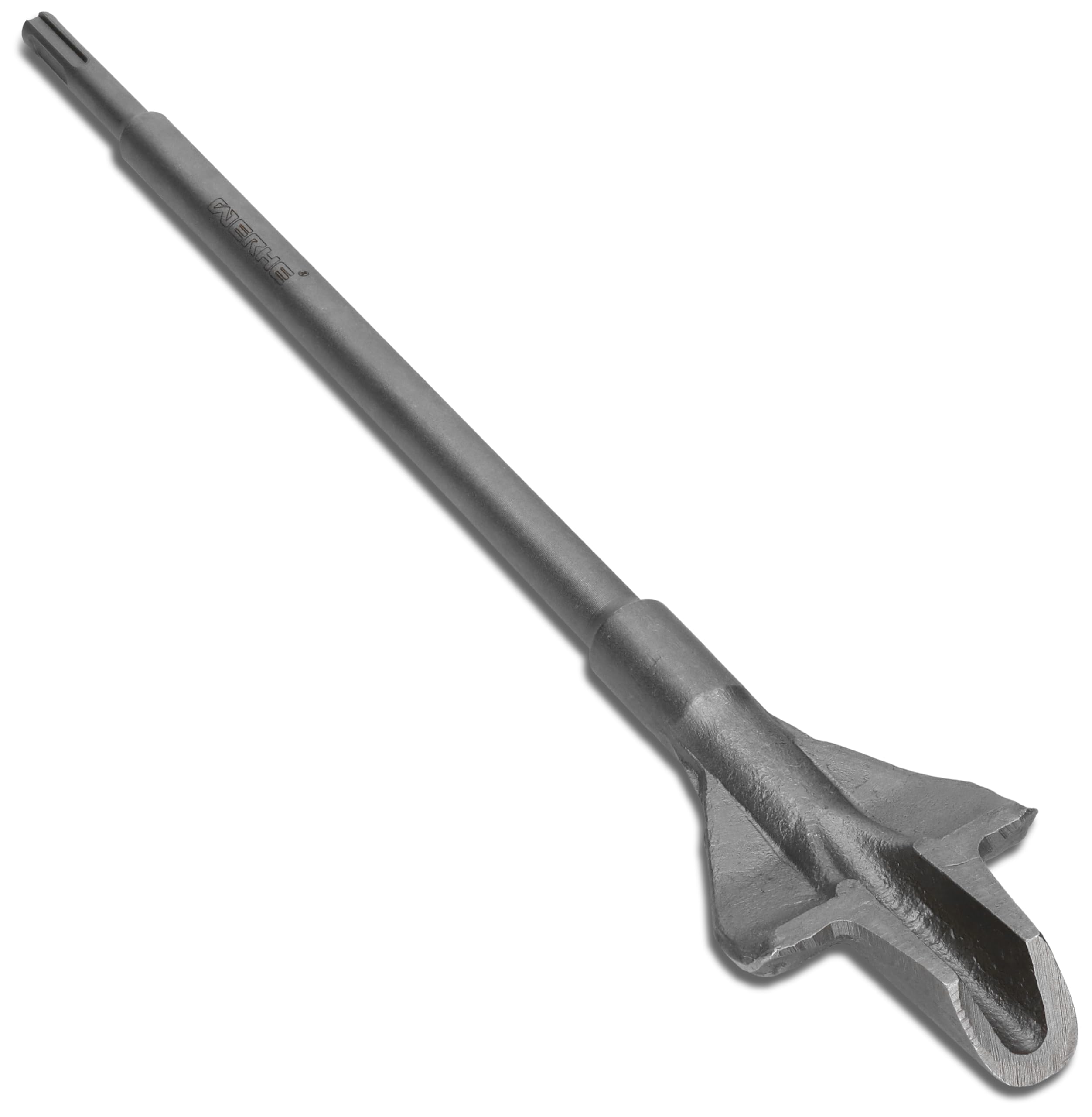 WERHE® Gouges SDS PLUS 60 x 400 mm - Gouges pour marteau perforateur - Gouge pour le battage dans la brique et le béton