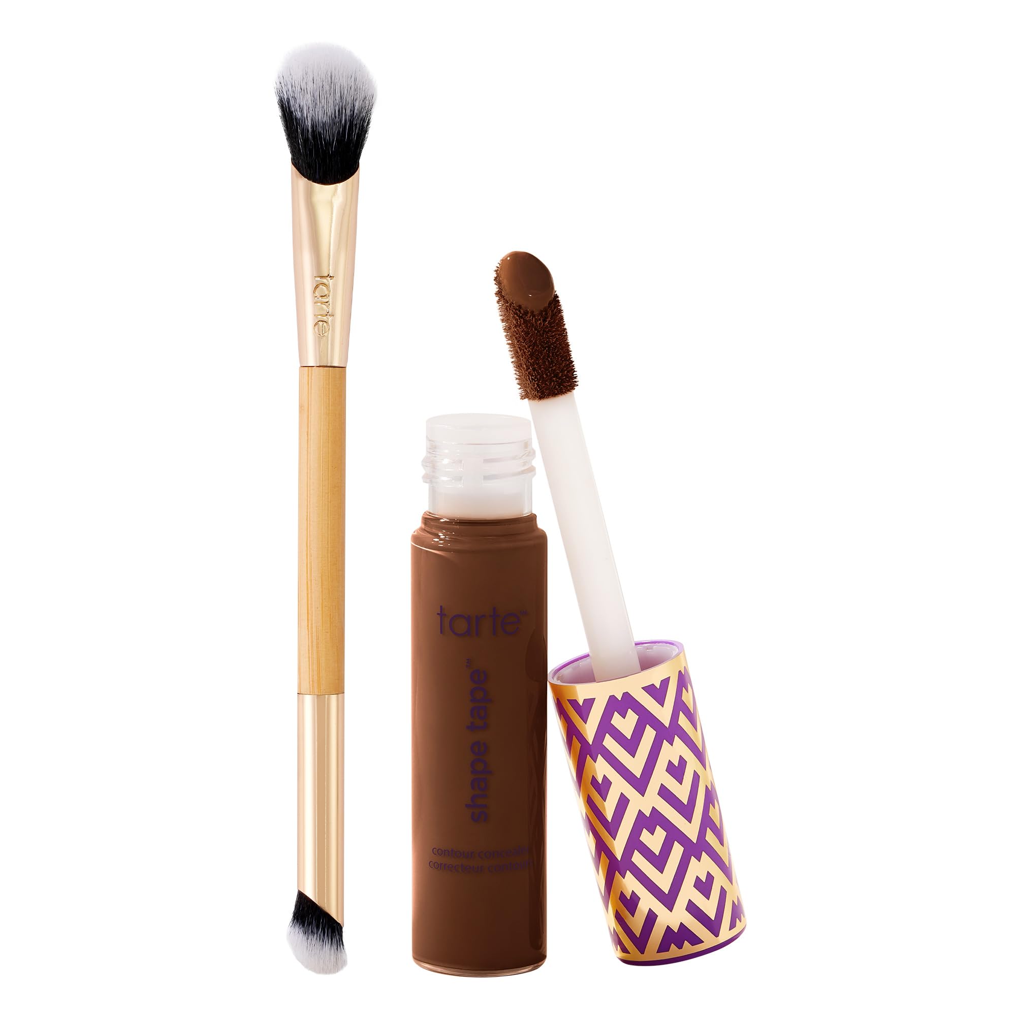 Tarte Shape Tape Full-Coverage Concealer with Double-Ended Brush