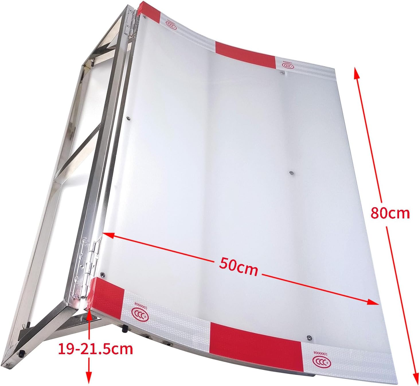 RC Car Jump Ramp-Portable,Foldable&Easy to Install,for 1/5 1/10 1/12 1/14 1/16 RC Car Jumping and Flying Exercises (50 * 80 * 19/21/22.5cm)