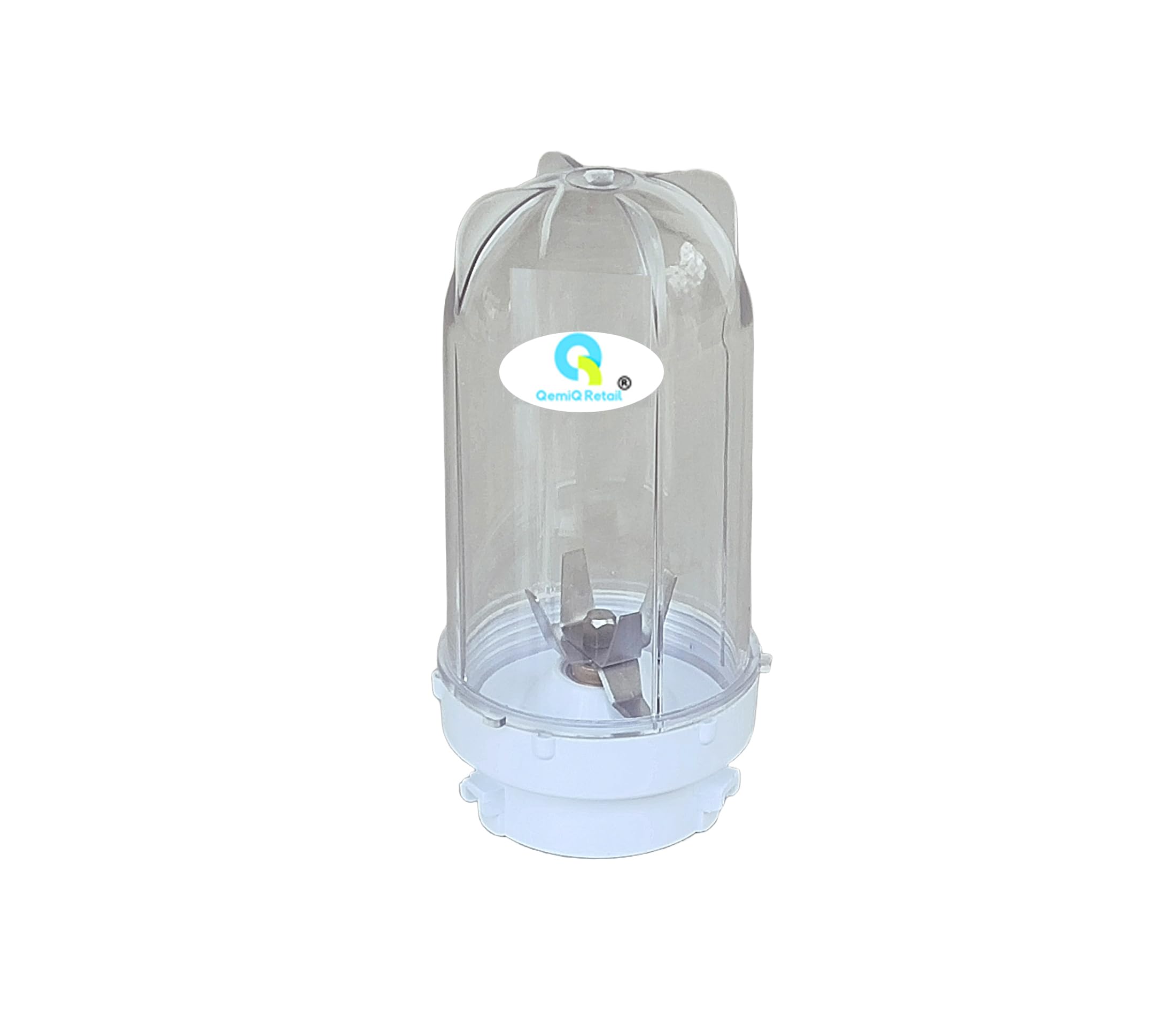 QemiQ Retail®-"Juicer Bullet Jar" Suitable for-"Preethi - Galaxy, Spice, Crystal"-"Three Lock" Mixer Models (500ml capacity)-picture-24