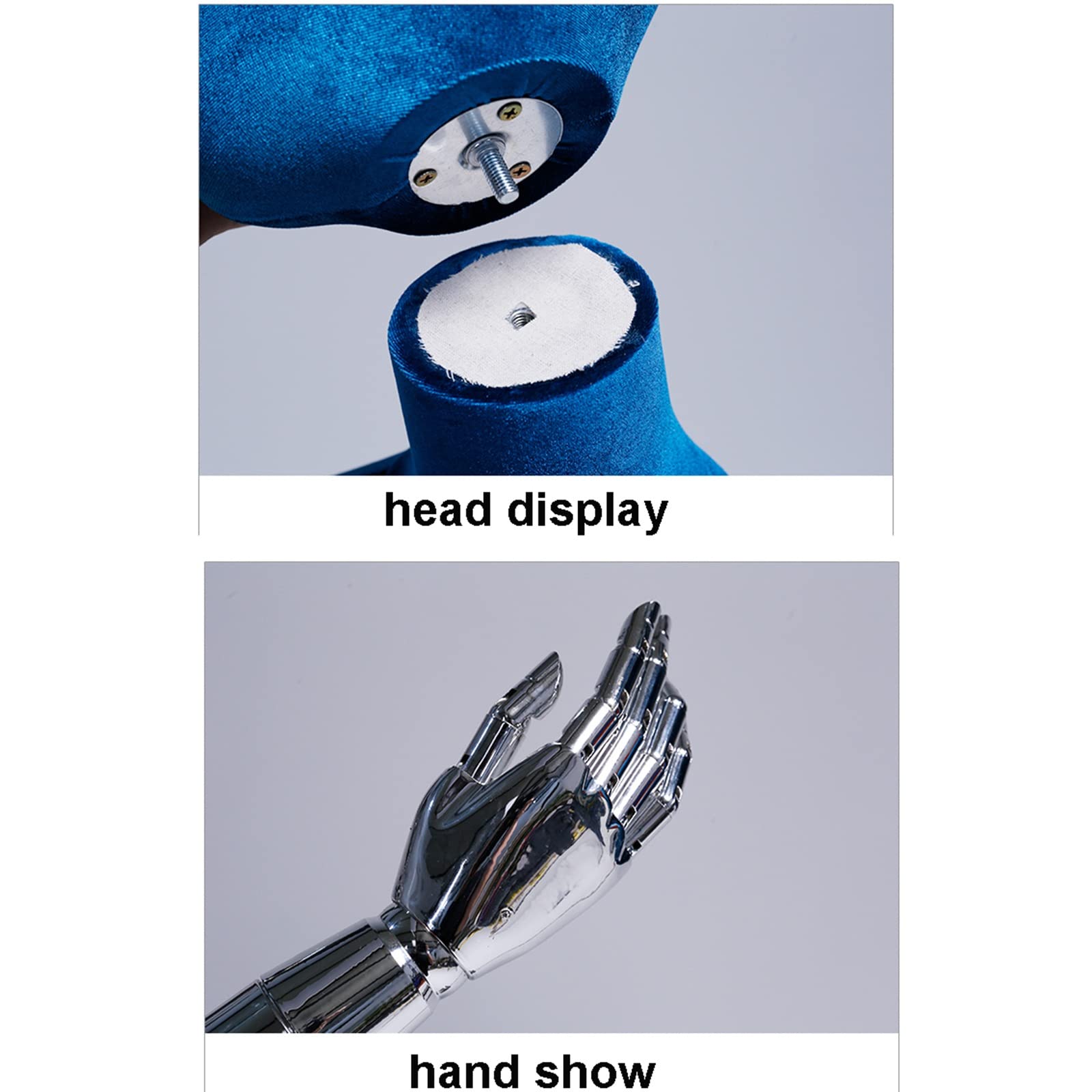 腕付きの女性トルソー　マネキン　金属台座で安定感抜群！高さ135-180cm 腕付きの女性トルソー マネキン 金属台座で安定感抜群！高さ135