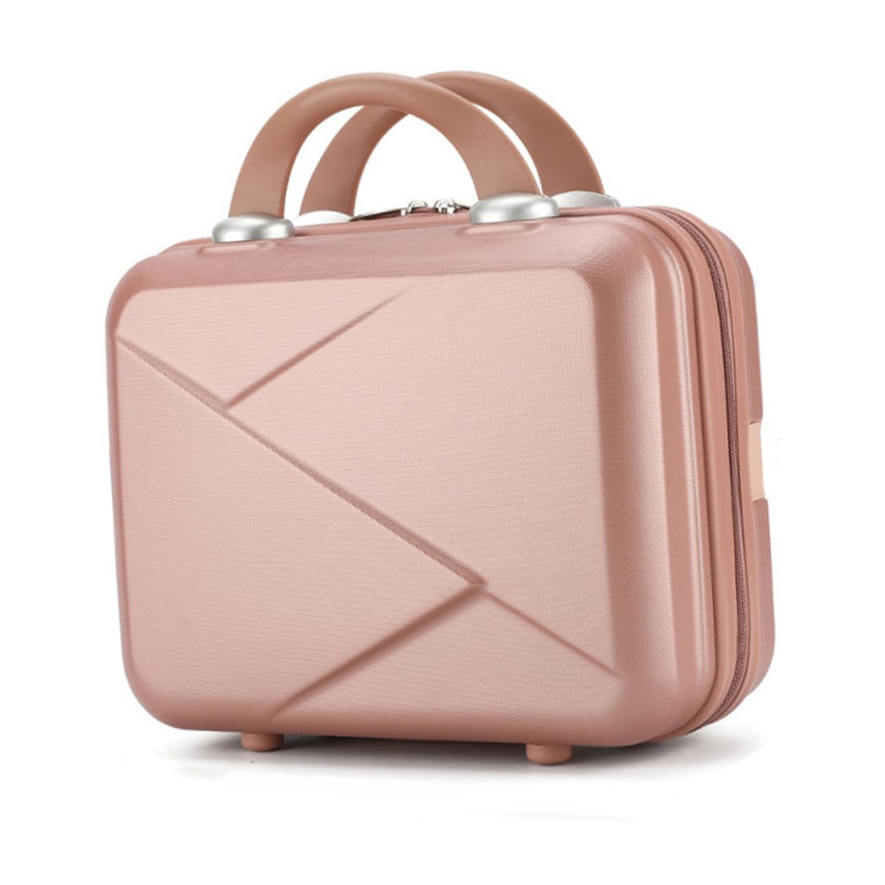 Kosmetikkoffer Tragbar für Frauen Reisekoffer Make-up-Halter Aufbewahrungsbox aus Hochwertigem Material