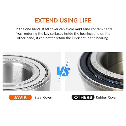 Vista 4 de Rodamientos de rueda delantera para Polaris Sportsman Ranger Magnum ACE Scrambler ATP (35x64x37) Heavy Duty