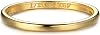 HAIAISO 14K Gold Filled Rings Stacking Rings for Women Thin Gold Ring Stackable Band Ring Plain Statement Ring Comfort Fit Size 5 to 11