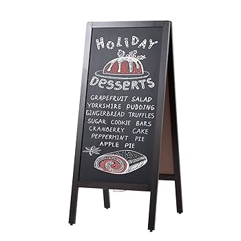 Amazon | 黒板 ブラックボード 看板 立て看板 スタンド看板 A型