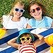 MIAHART 12 Pieces Kids Sunglasses Bulk for Boys and Girls Glasses Party Favors for Summer Beach Pool Party Carnival Prizes Birthday Party Supplies, 12 Neon Colors