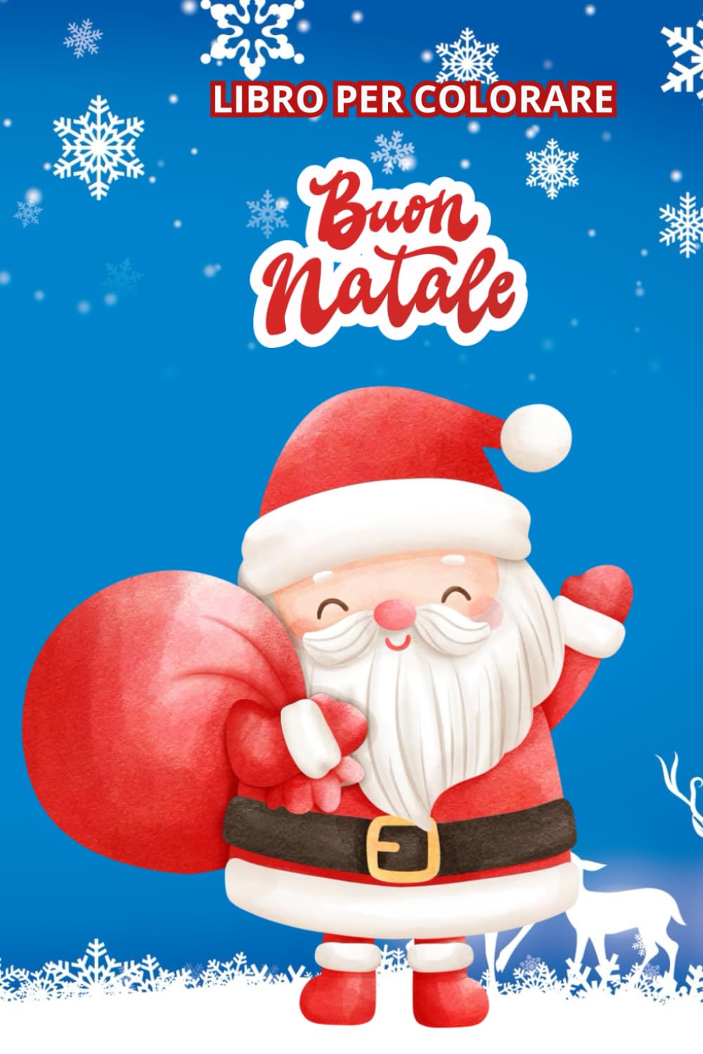 Natale: Libro da colorare