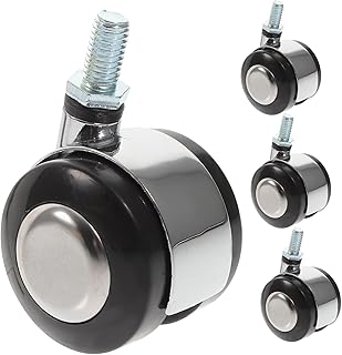 VILLCASE 4 Peças De Rodas Planas Universais Para Andador De Bebê Rodas De Substituição Para Cadeira De Mesa Rodas De Substituição Para Andador Rodas Mudas Em Forma De Andador Fio Elétrico