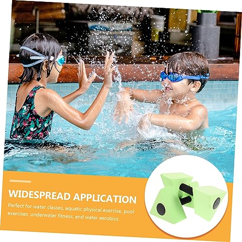 Pesas de agua Happyyami 2 piezas para ejercicio en piscina miniatura 4