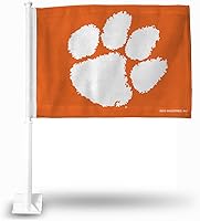 Vista 109 de Rico Industries Bandera de coche de doble cara de la NCAA, gran accesorio para automóvil