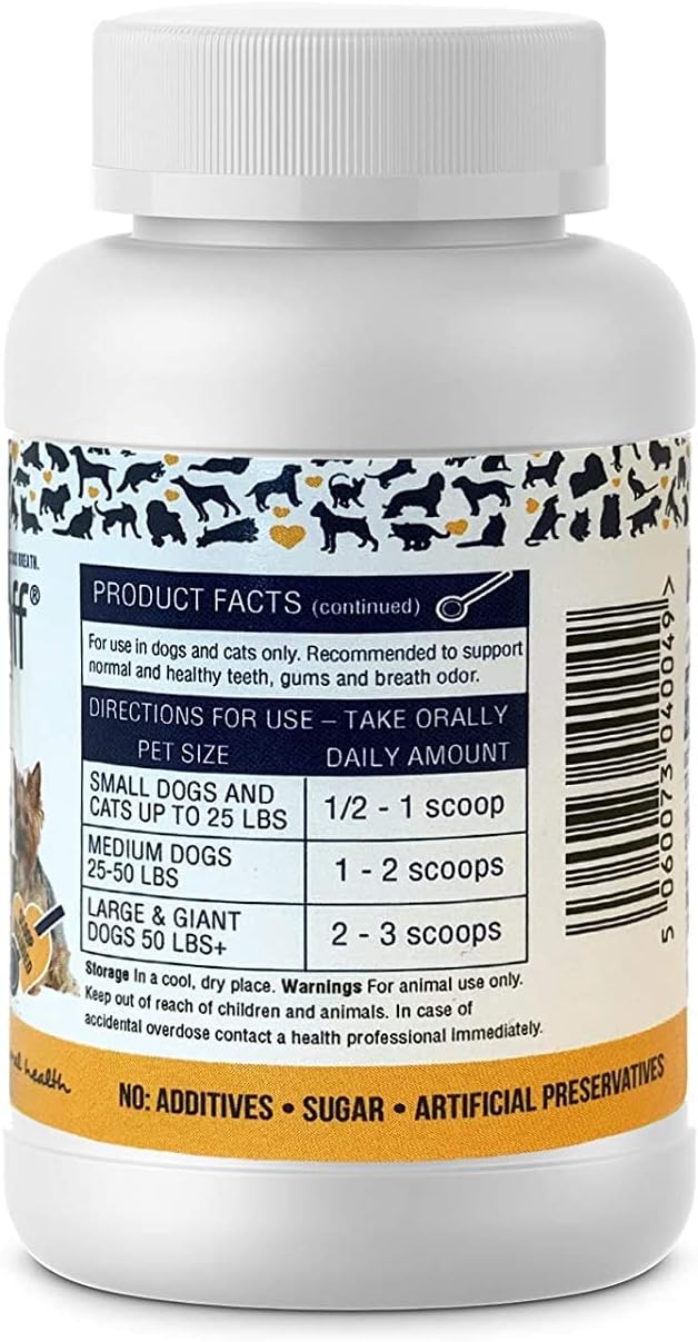 ProDen PlaqueOff Dental Care for Dogs and Cats, 60gm : Pet Dental Care Supplies : Pet Supplies