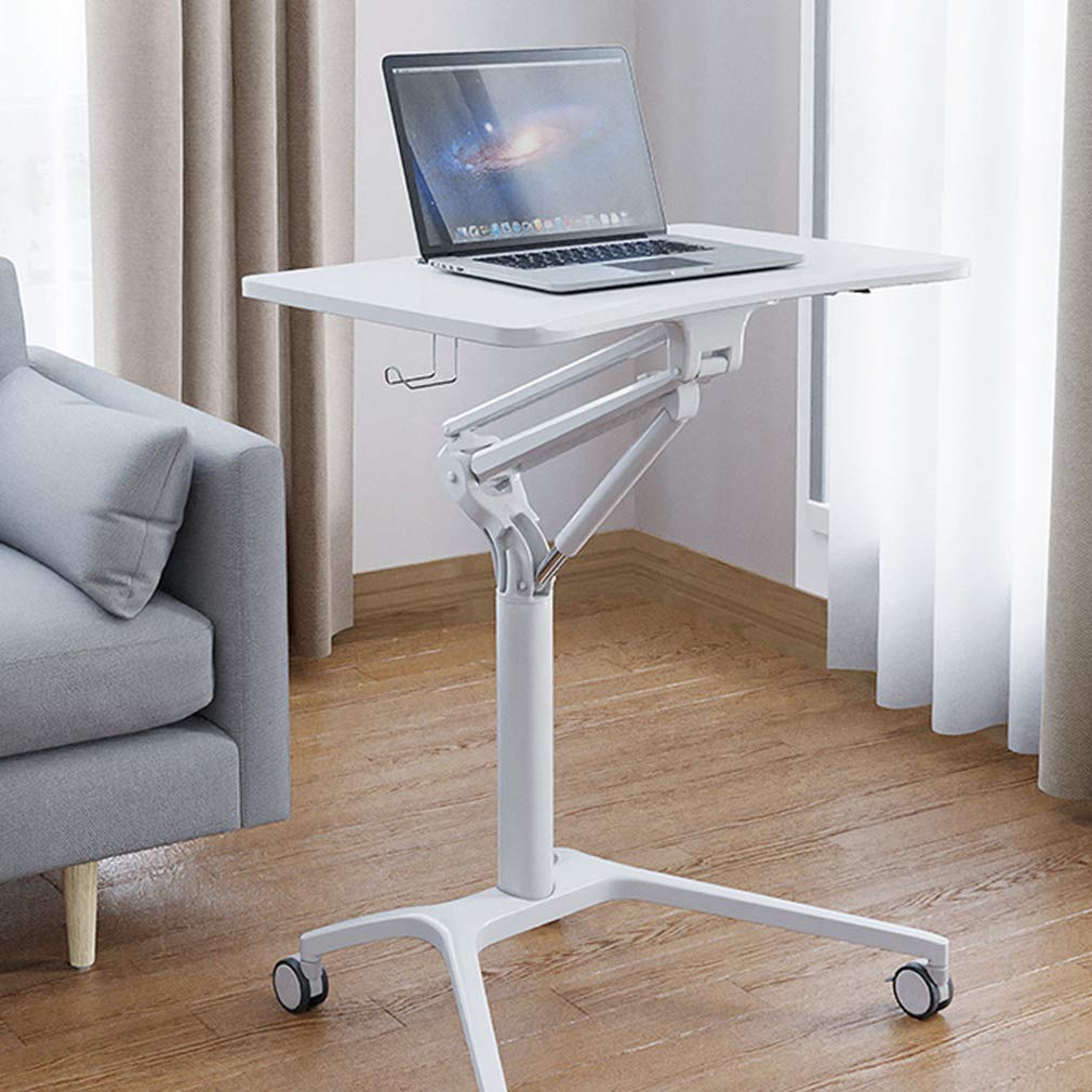 Buy TepoC table Pneumatic Adjustable Height Laptop Desk, Sit Stand
