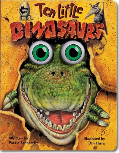 Image of Ten Little Dinosaurs (Eyeball Animation): Board Book Edition